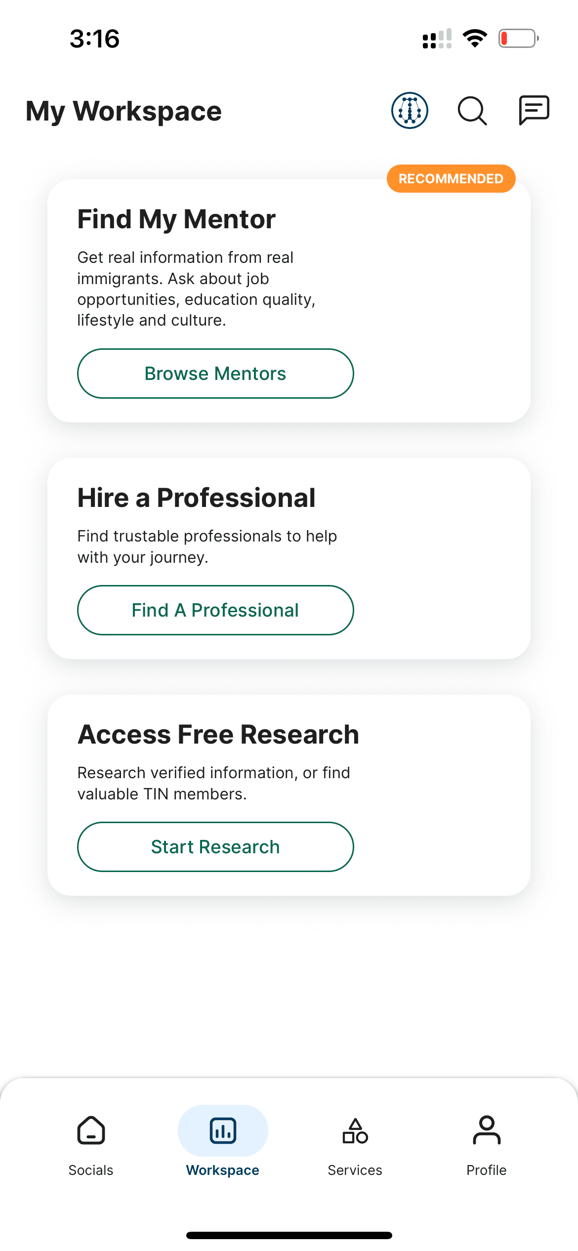 TIN Mentors